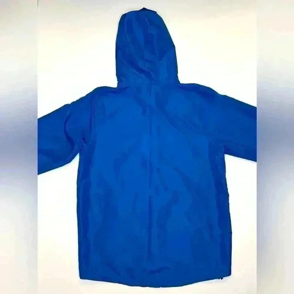 Reebok Men’s  Play Dry Full-Zip Track Hooded Jacket Blue 100% Polyester Size- M - Picture 8 of 9